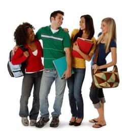 photo: group of teens
